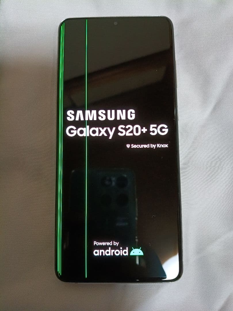 Samsung Galaxy S20+ 5G ホワイト ジャンク品