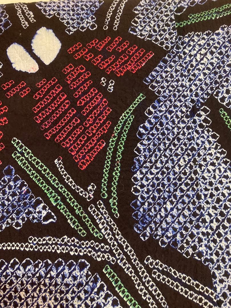 有松絞り　絞り浴衣　③