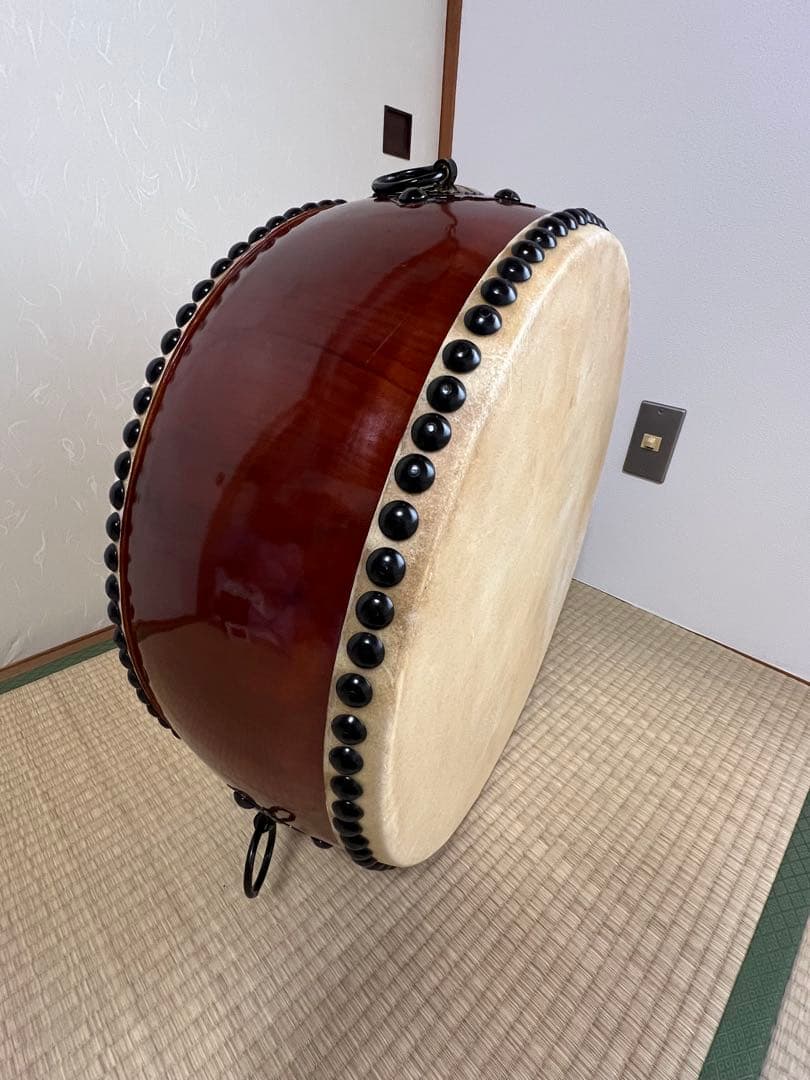 平太鼓　台座・ケース付き