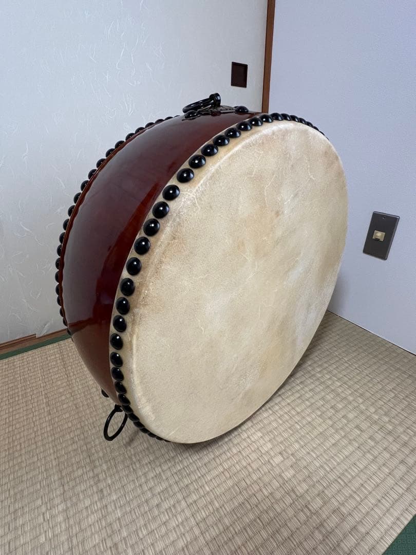 平太鼓　台座・ケース付き