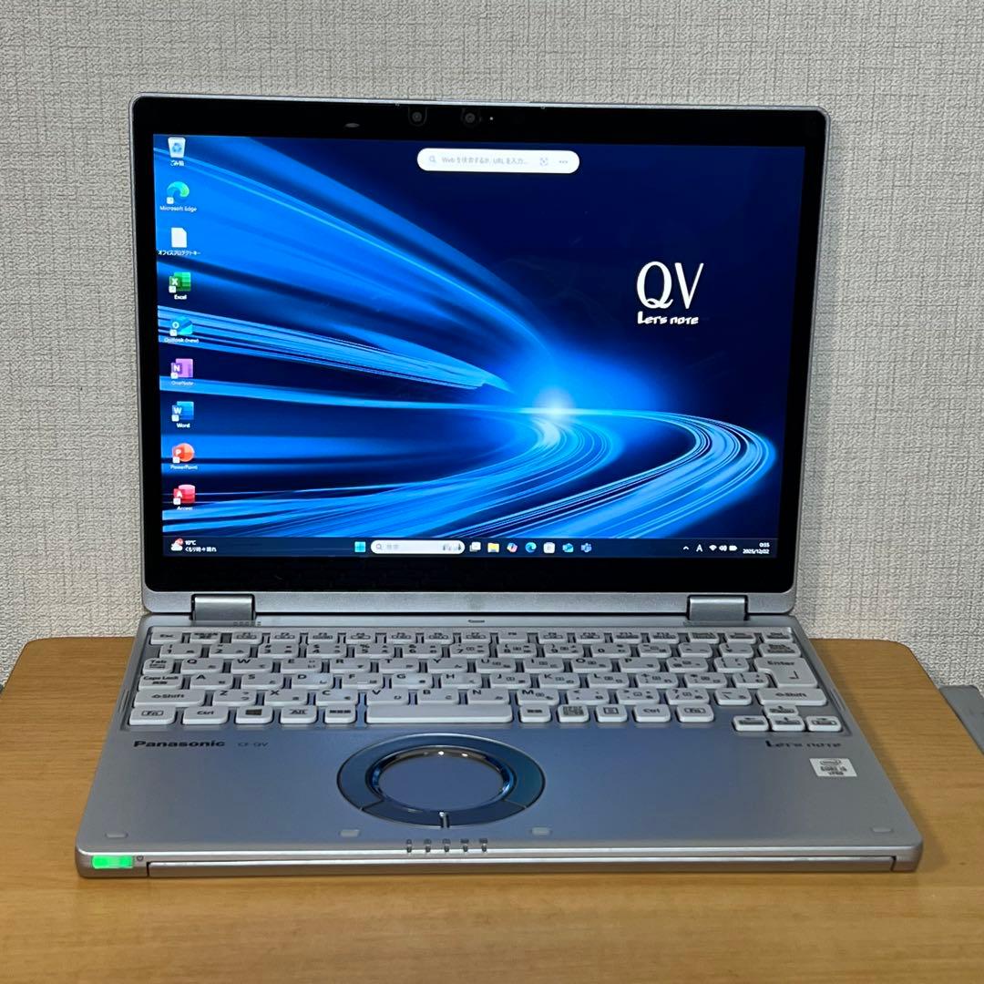 レッツノートQV9 i5 16G／256GB／LTE／オフィス