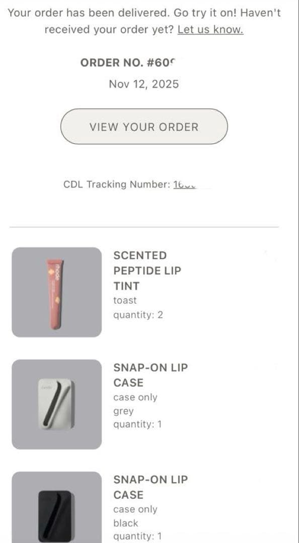 ラスト1点 RHODE スナップ オン リップ ケース (黒)