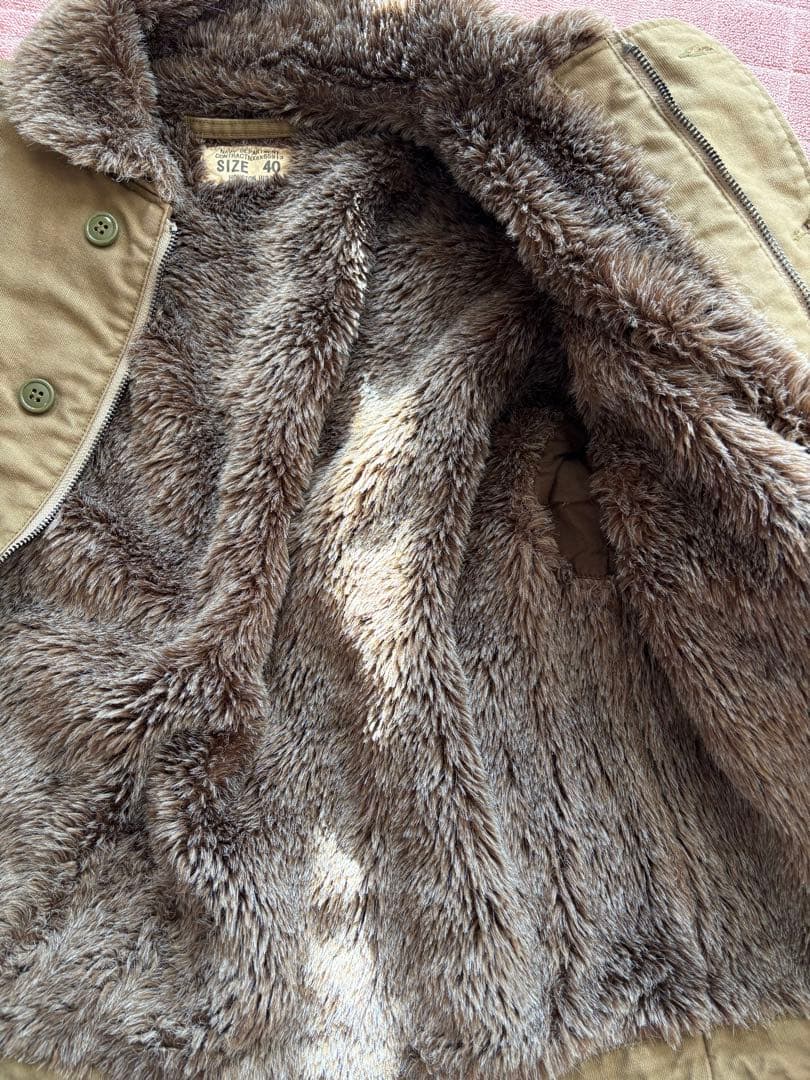 まろびさん専用！！ HOUSTON N-1デッキジャケット　TAN