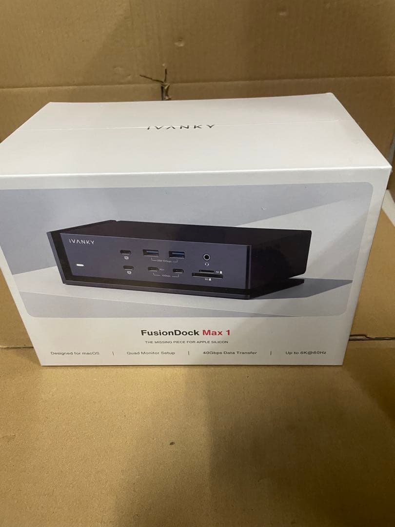 外付けハードディスク・ドライブ iVANKY FusionDock Max 1