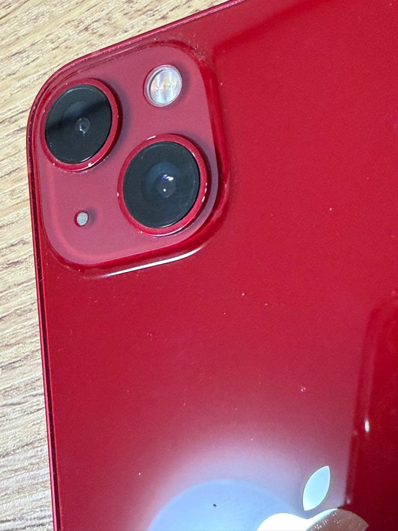 iPhone13 Red 128GB バッテリー86%