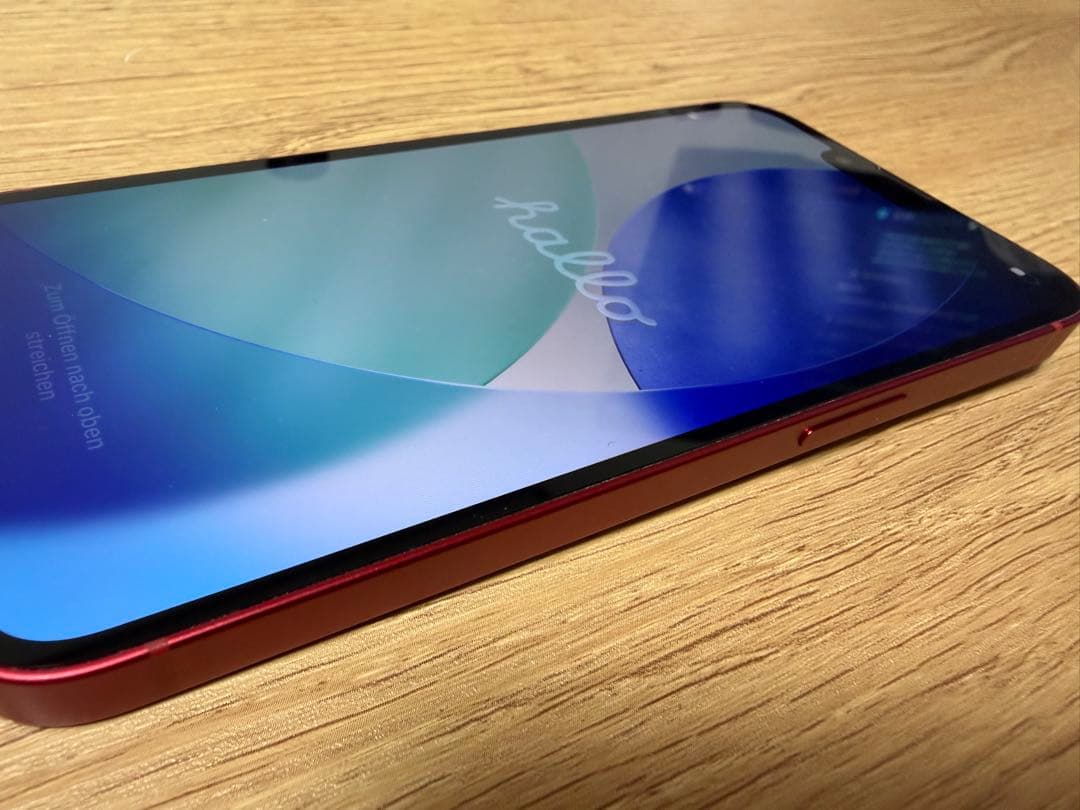 iPhone13 Red 128GB バッテリー86%