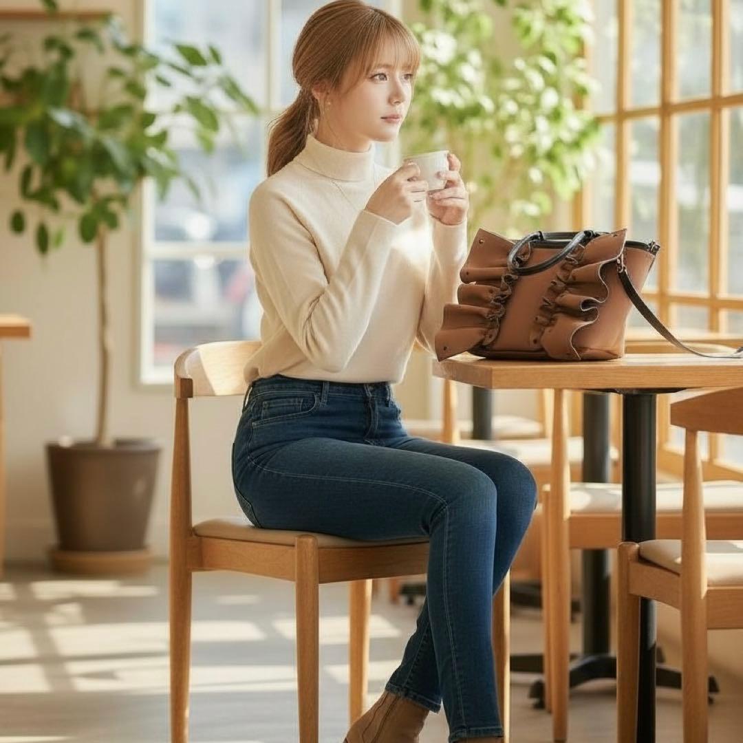 未使用級★ラプチャー ネイプルズラッフルミニ 2way クロスボディ ドット