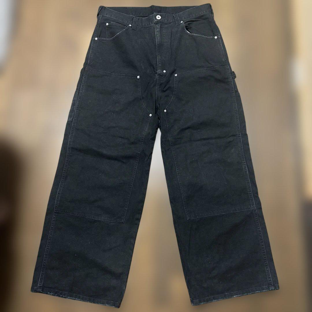 パンツ FUTURE ARCHIVE DICKIES W-KNEE WK black L