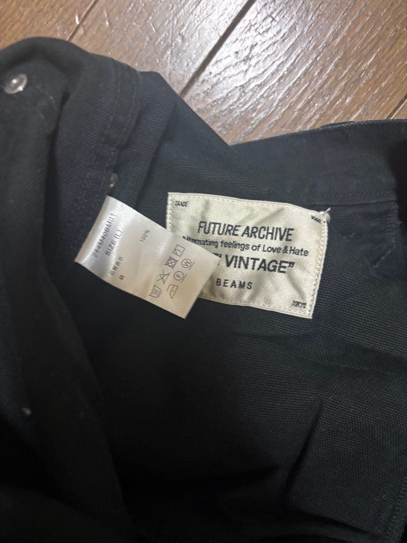 パンツ FUTURE ARCHIVE DICKIES W-KNEE WK black L