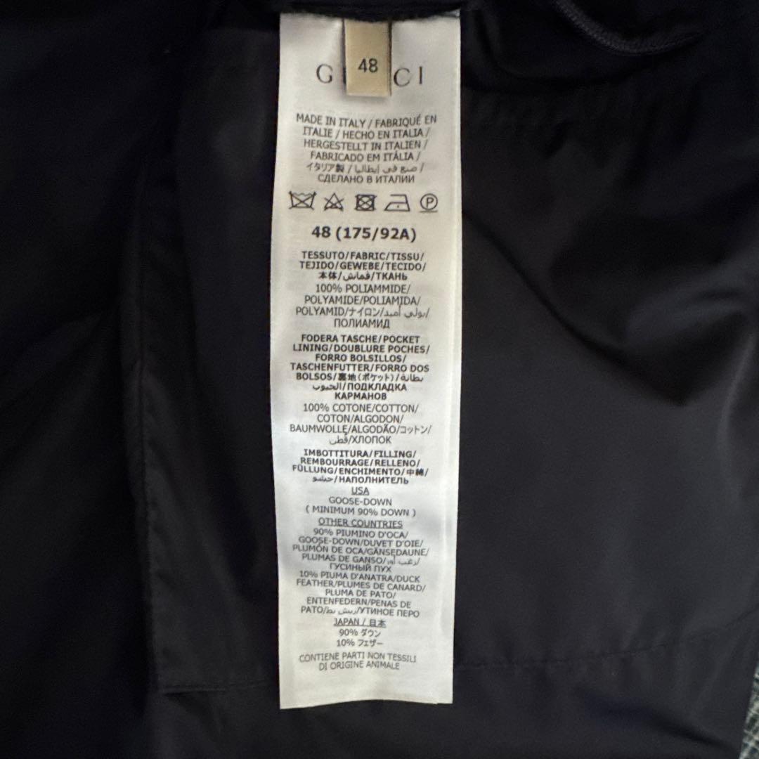 GUCCIジャンボGGキャンバス ダウンジャケット　期間限定値下げ