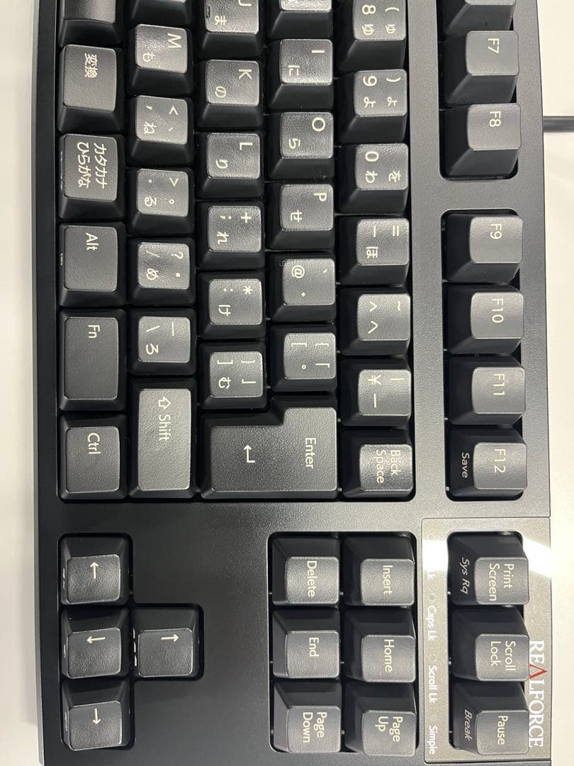 REALFORCE R3S 45g 日本語