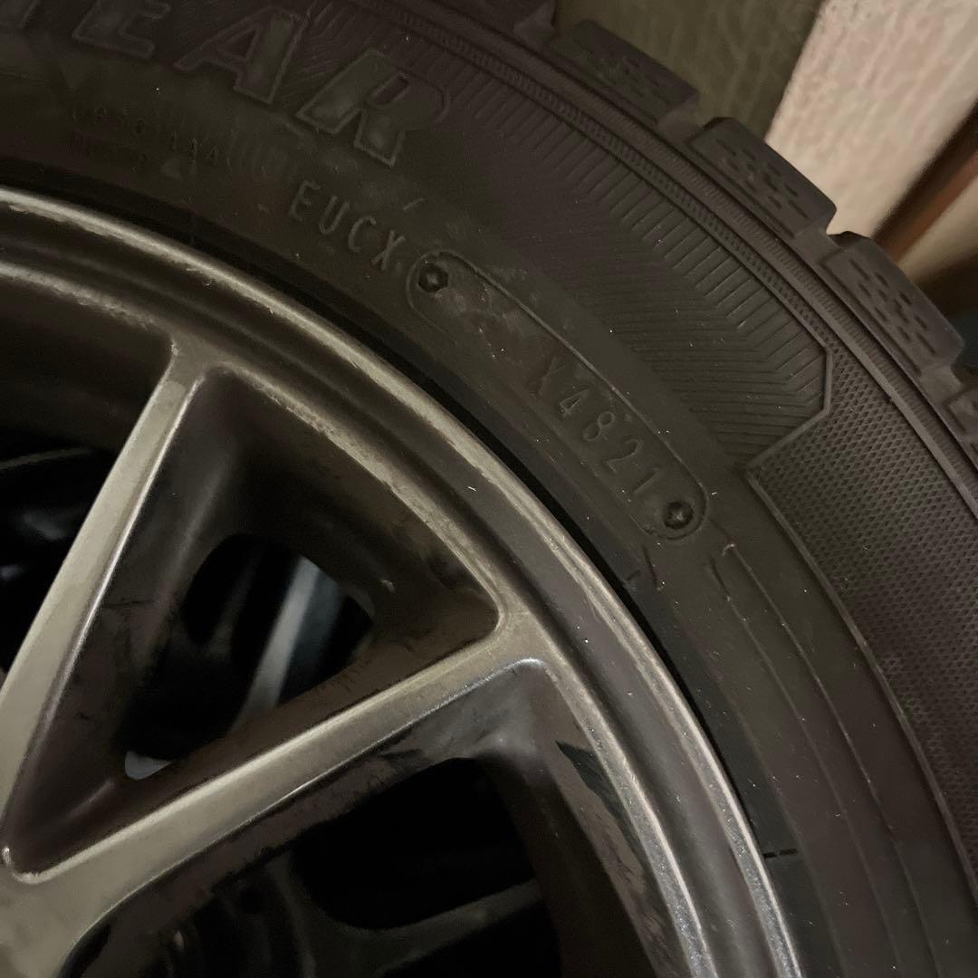 165/65R14 スタッドレスタイヤ ホイールセット　バリ溝　ルーミー　パッソ