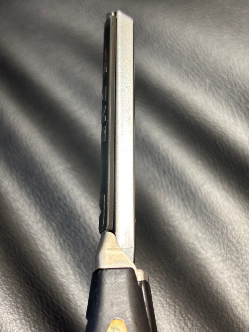 超美品　LENZ F-8Gレンツアイロン 5角8㎜　コード無し　理容アイロン