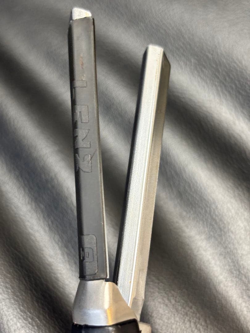 超美品　LENZ F-8Gレンツアイロン 5角8㎜　コード無し　理容アイロン