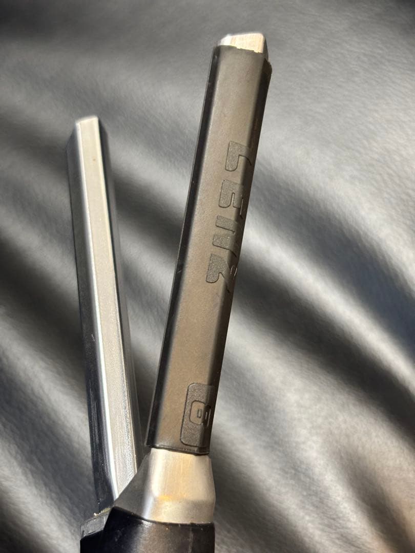 超美品　LENZ F-8Gレンツアイロン 5角8㎜　コード無し　理容アイロン