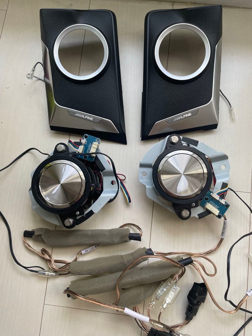 写真追加 150プラド リフトアップ 3ウェイスピーカー ツイーター アルパイン