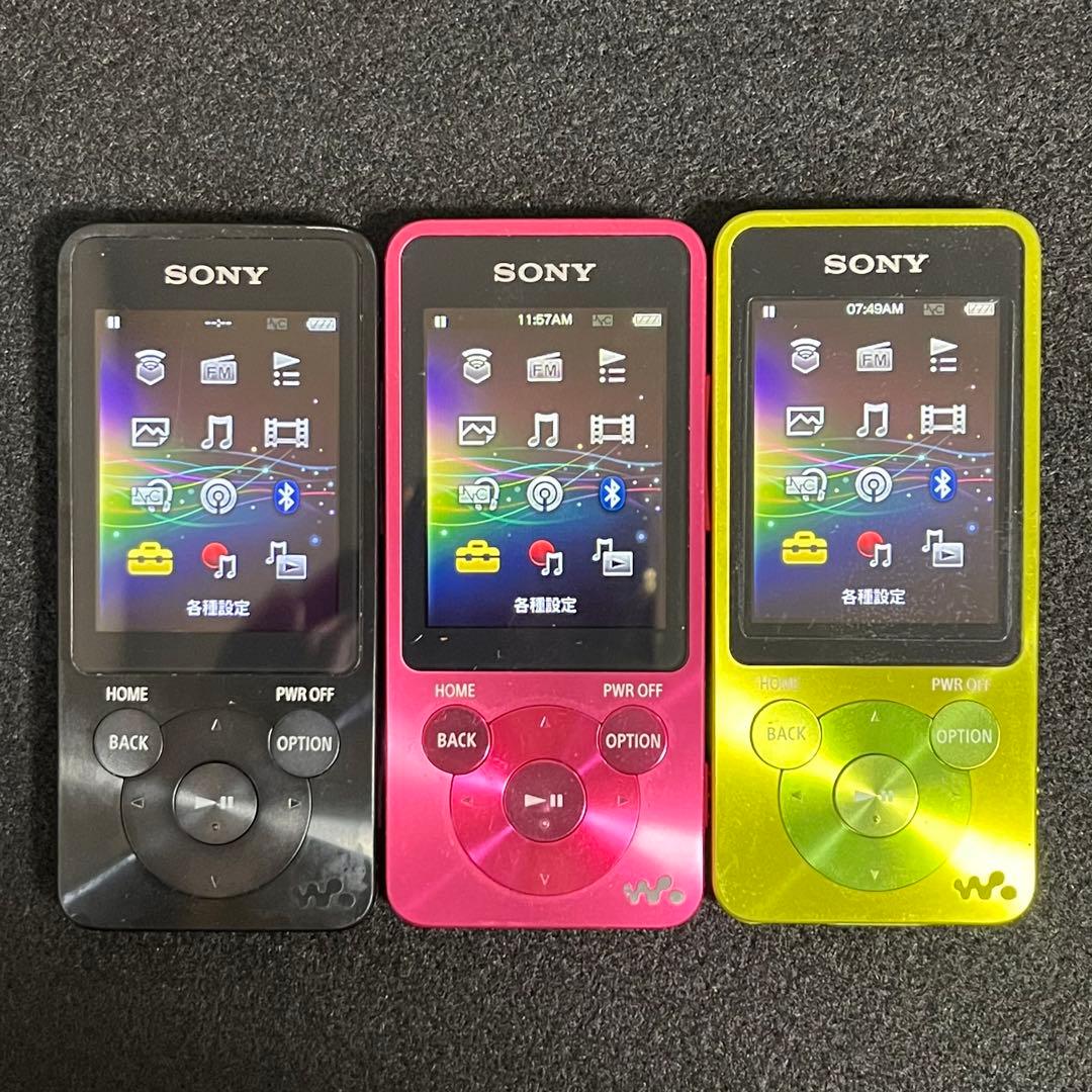 SONY NW-S14 ソニー ウォークマン 3台セット