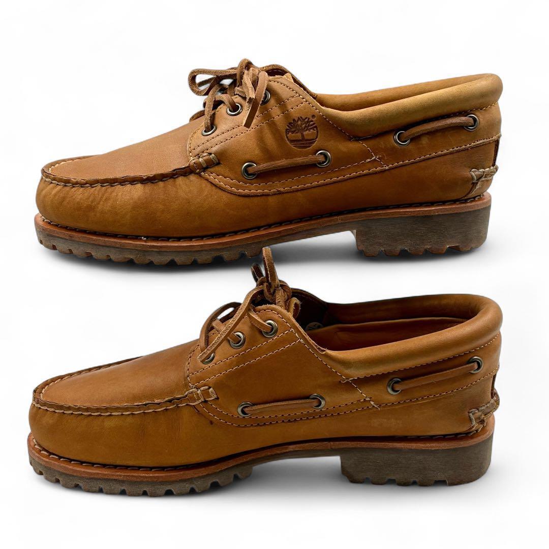 【美品】 ティンバーランド スリーアイ クラシック 26cm デッキシューズ