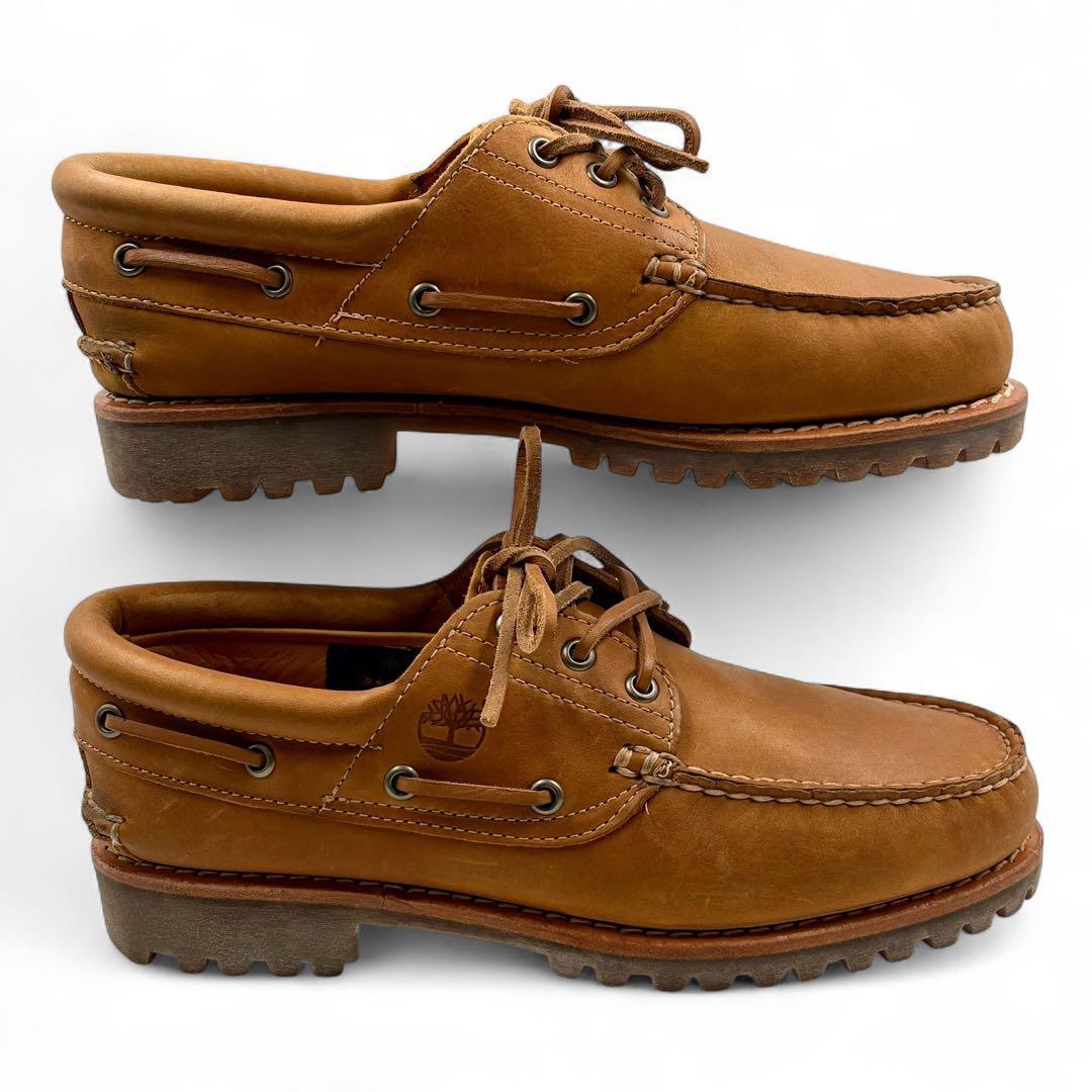 【美品】 ティンバーランド スリーアイ クラシック 26cm デッキシューズ