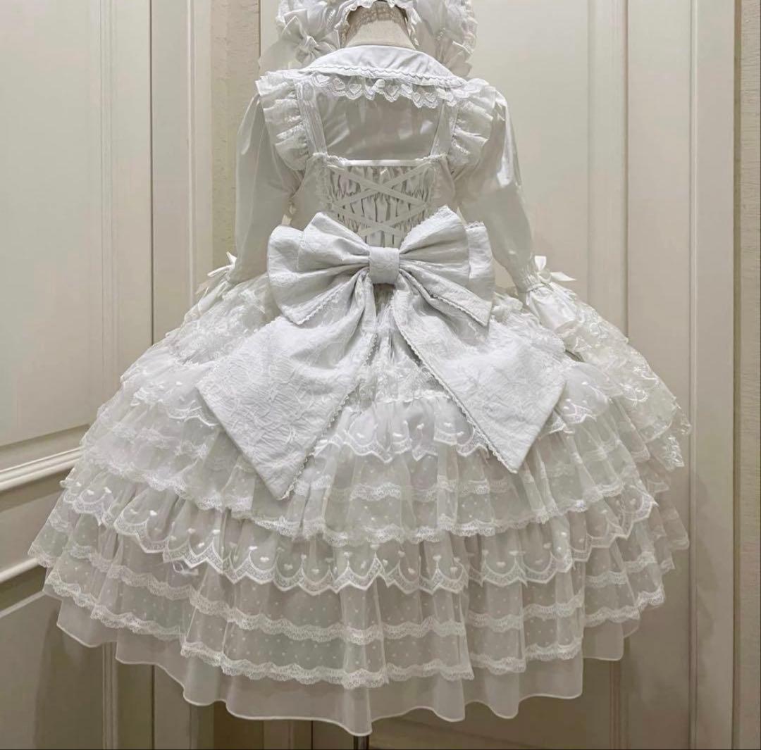 Dream Prologue　ロリータドレス　ジャンパースカート　ホワイト