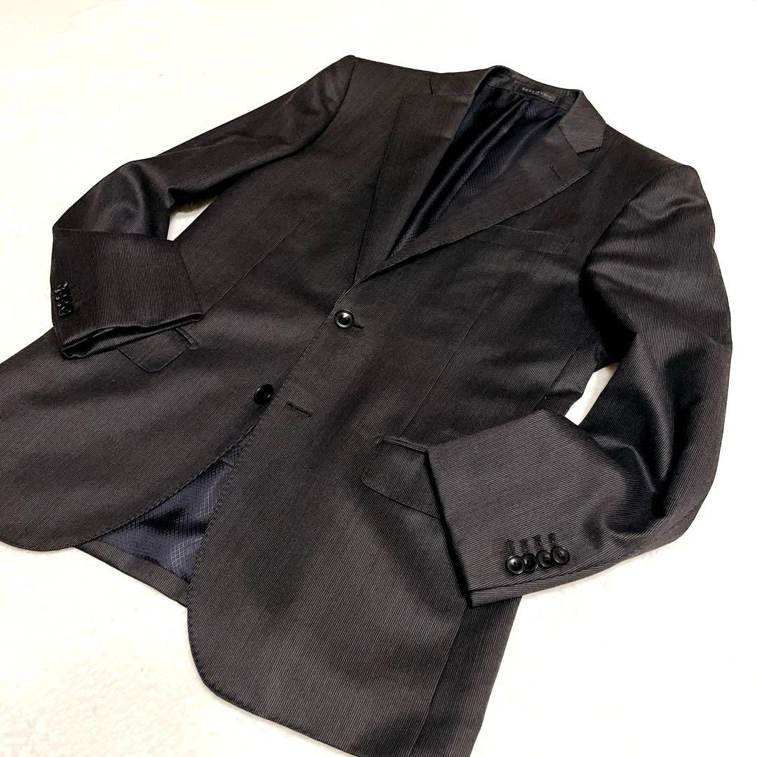 【美品】HILTONTIME スーツ　Super150’s ビキューナ　最高級