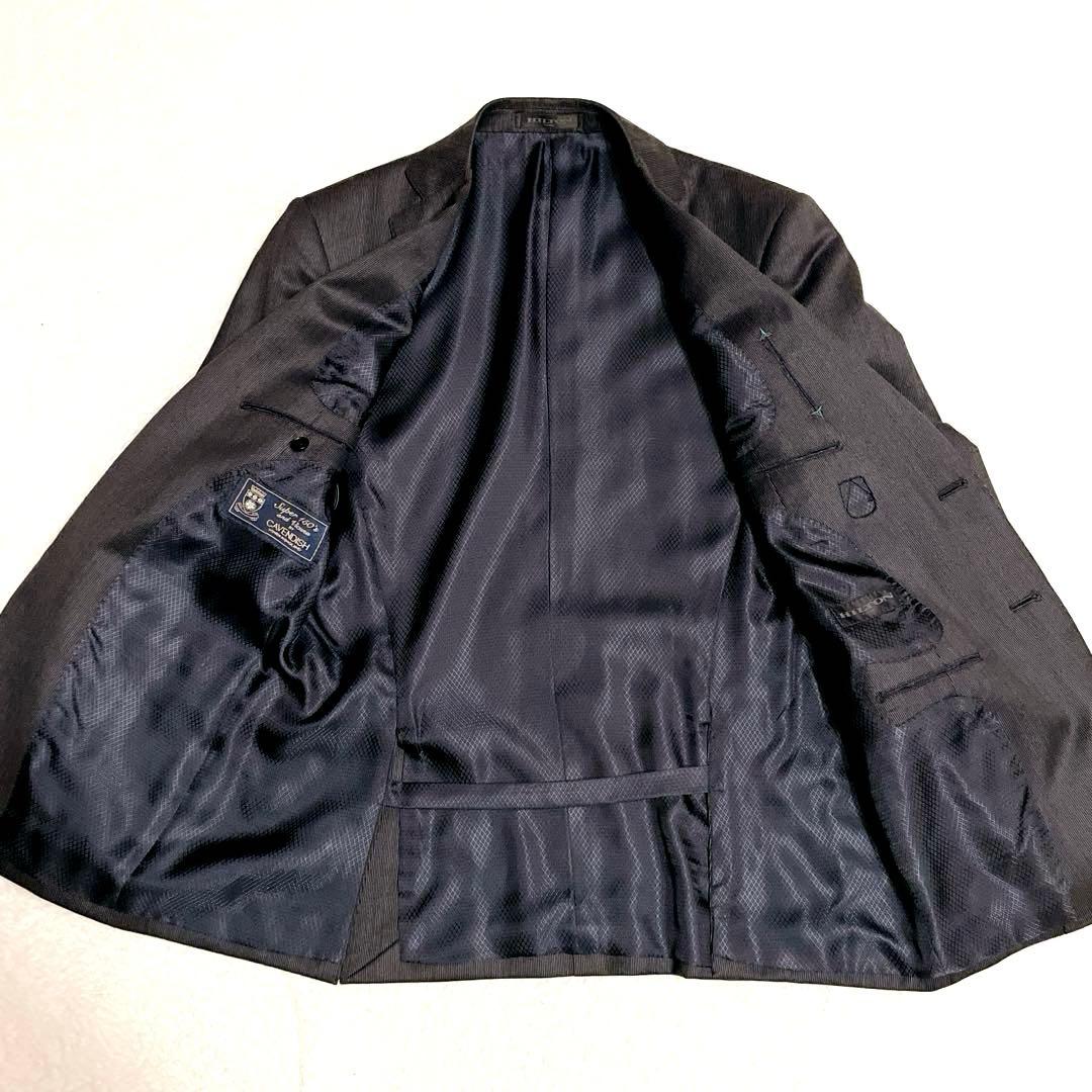 【美品】HILTONTIME スーツ　Super150’s ビキューナ　最高級
