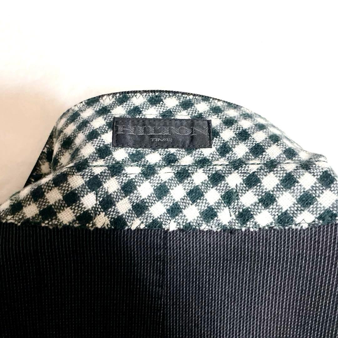 【美品】HILTONTIME スーツ　Super150’s ビキューナ　最高級