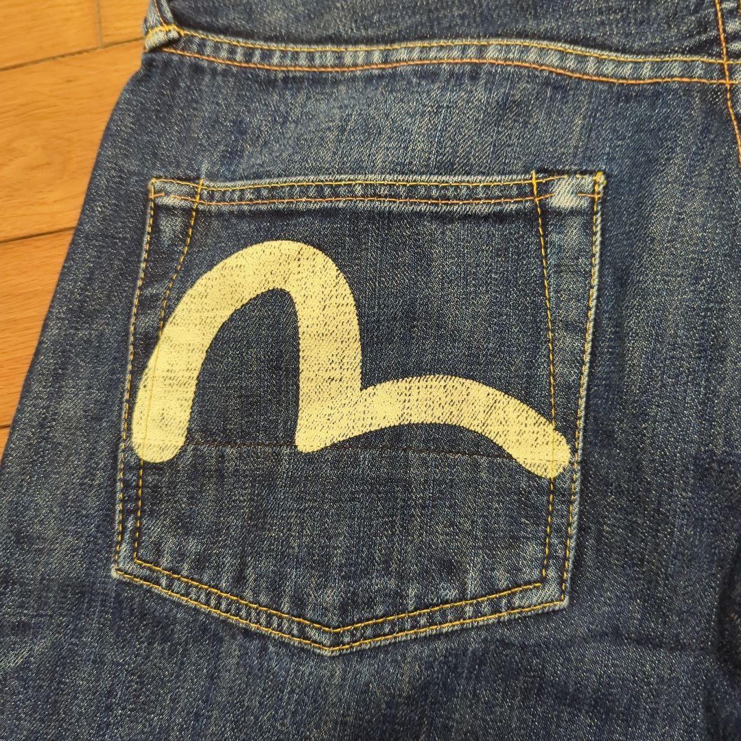 k*y様 EVISU デニム　かもめペイント　エヴィス　えびす