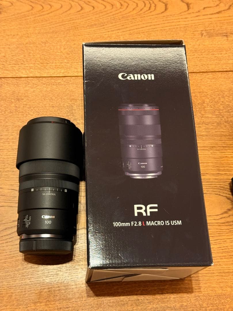 Canon RF100mm F2.8 L Macro IS USM 美品