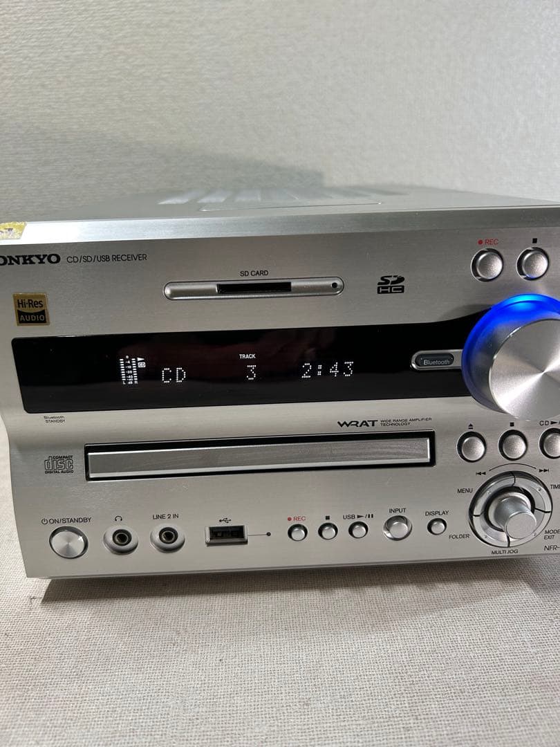 D13 整備ONKYO NFR-7TX ハイレゾ対応 CD/SD/USBレシーバ