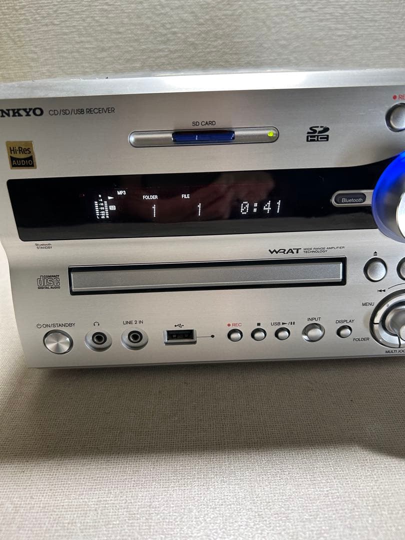 D13 整備ONKYO NFR-7TX ハイレゾ対応 CD/SD/USBレシーバ