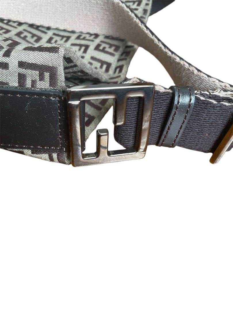 Fendi ズッキーノ　ショルダーバッグ　キャンパス