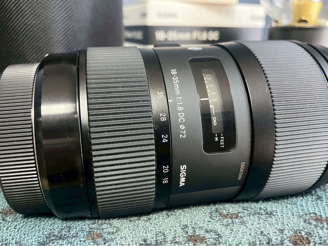SIGMA 18-35mm F1.8 Art EF｜USB Dock付・付属完備