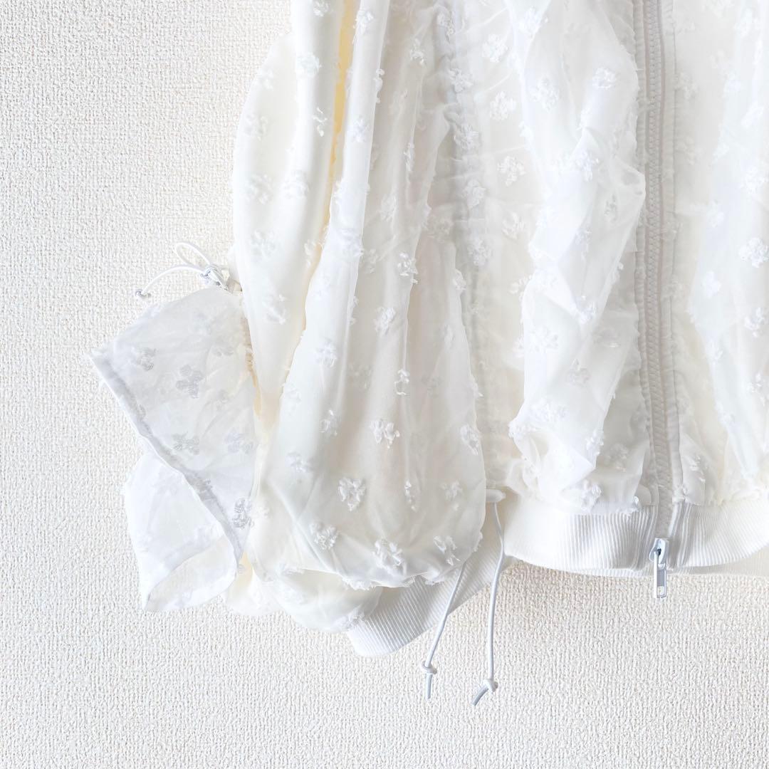 【美品】merry jenny トラックジャケット ホワイト