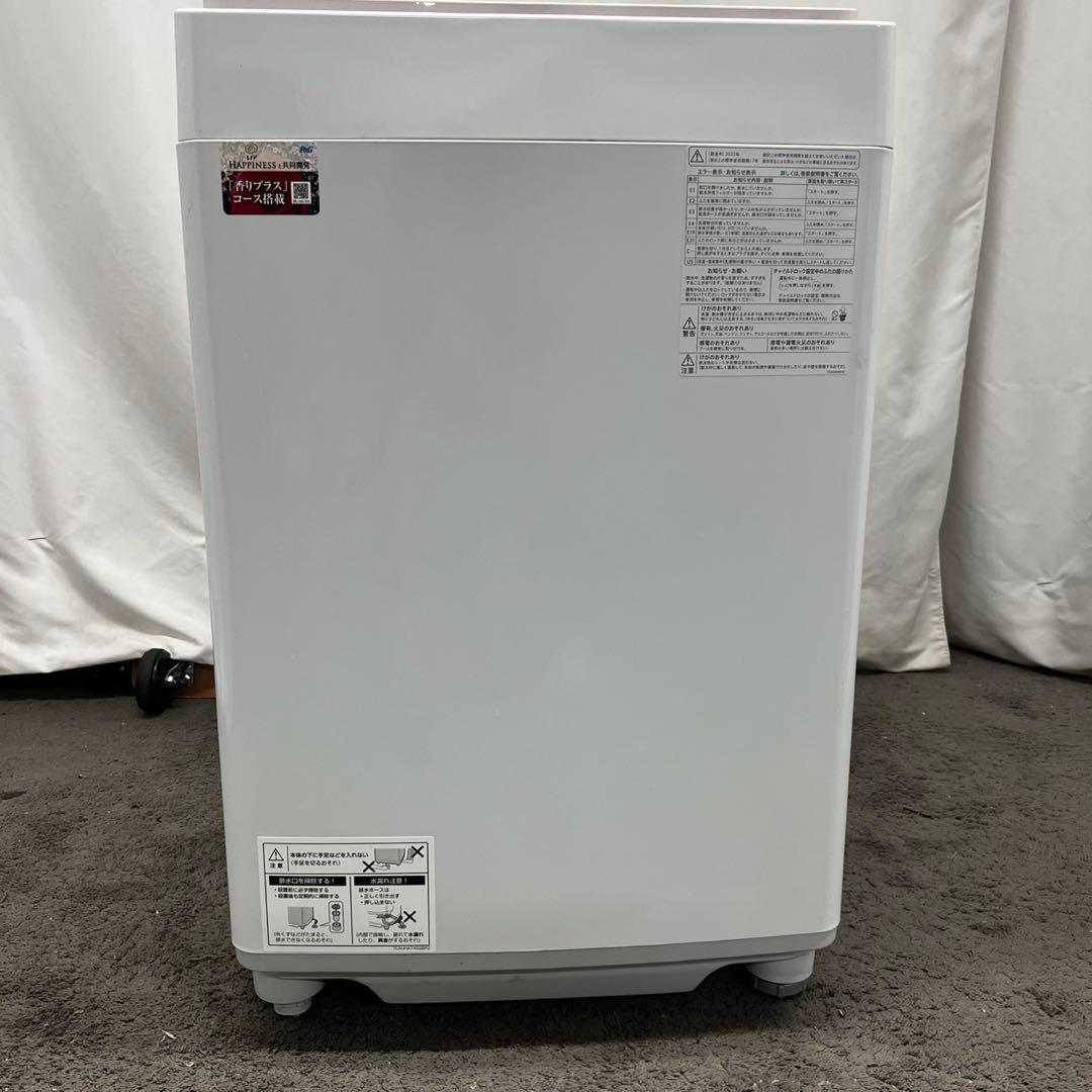 884⭕️洗濯機　東芝　10キロ　大容量　安い　白　中古　冷蔵庫　設置無料　人気