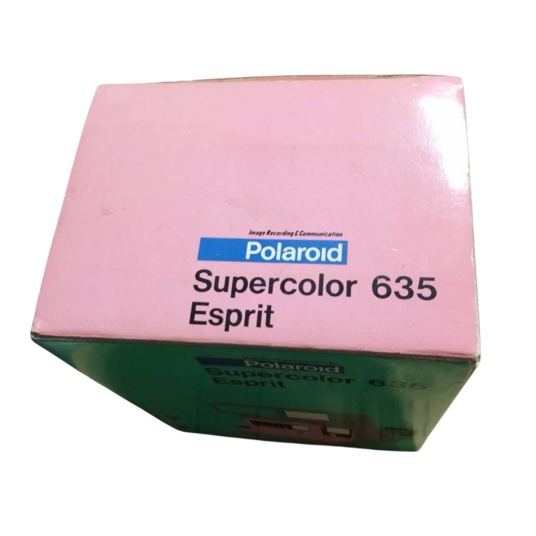 メ1017-99 Polaroid Supercolor635希少 箱あり未確認
