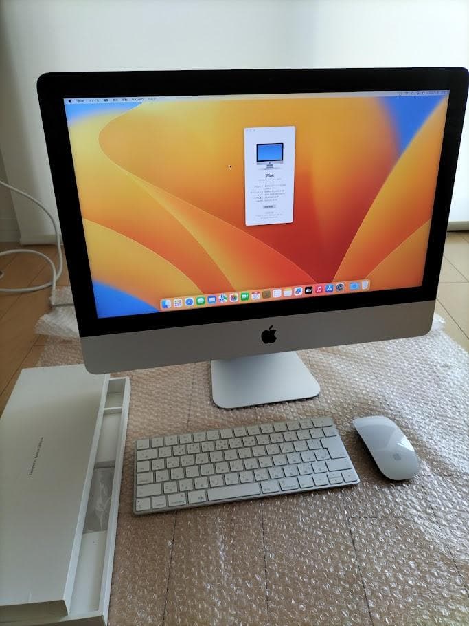 iMac 2017年21.5inchi キーボード・マウス付き