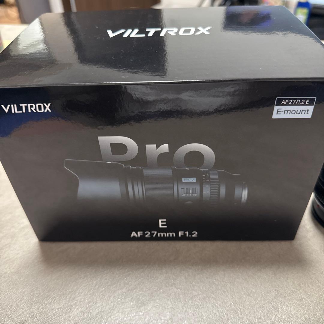【美品】VILTROX AF 27mm F1.2 Pro Eマウント sony用