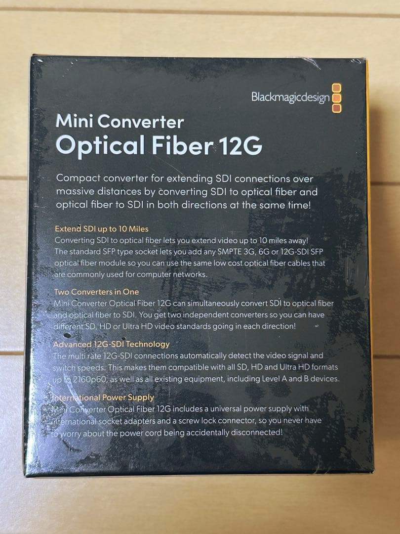 め*い様 Mini Converter Optical Fiber 12G