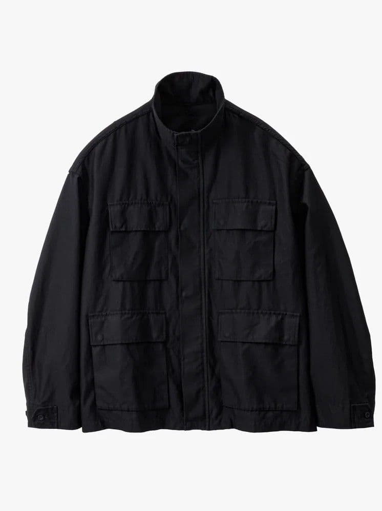 ジャケット・アウター graphpaper cotton cupro military jacket