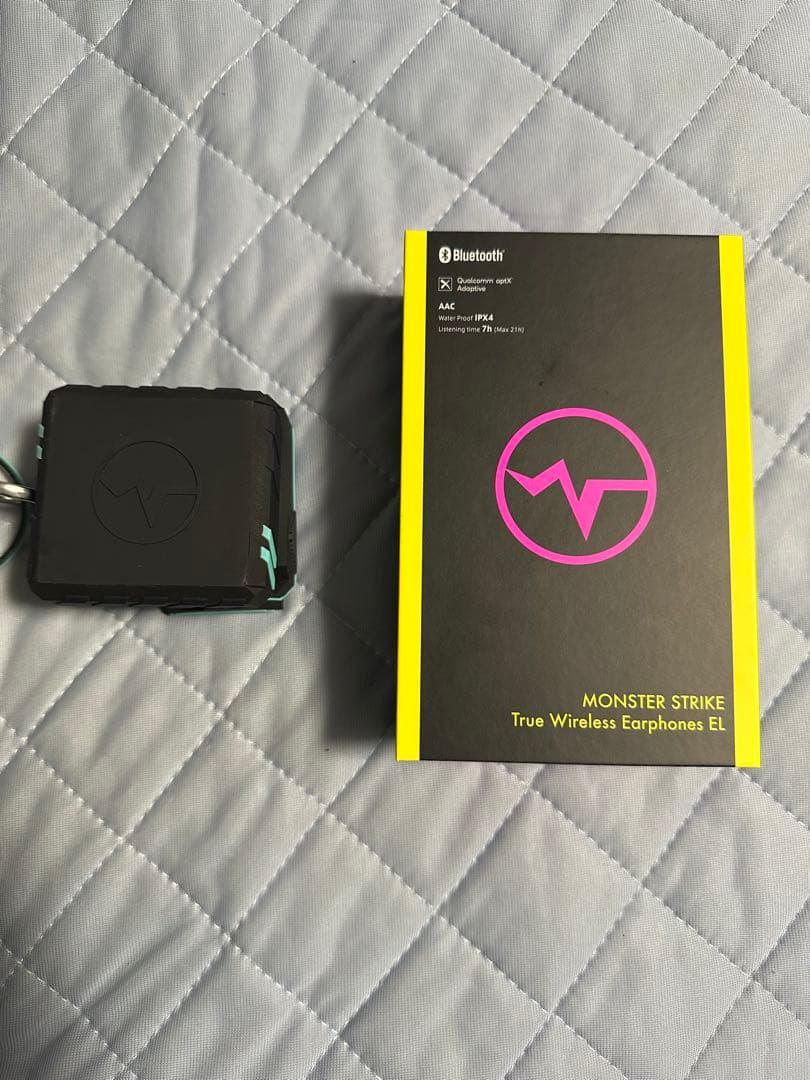 モンスターストライク エル ワイヤレスイヤホン コード使用済み