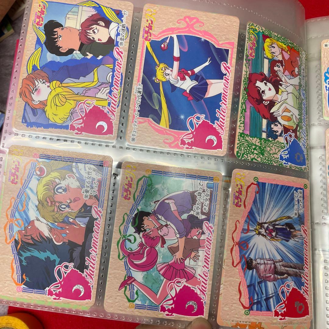 Sailor Moon セーラームーン カードファイル ホログラムカード付き