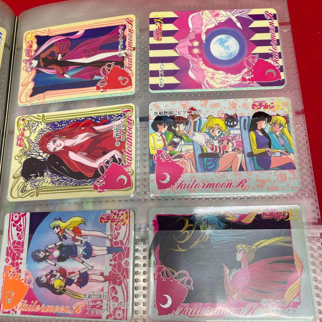Sailor Moon セーラームーン カードファイル ホログラムカード付き