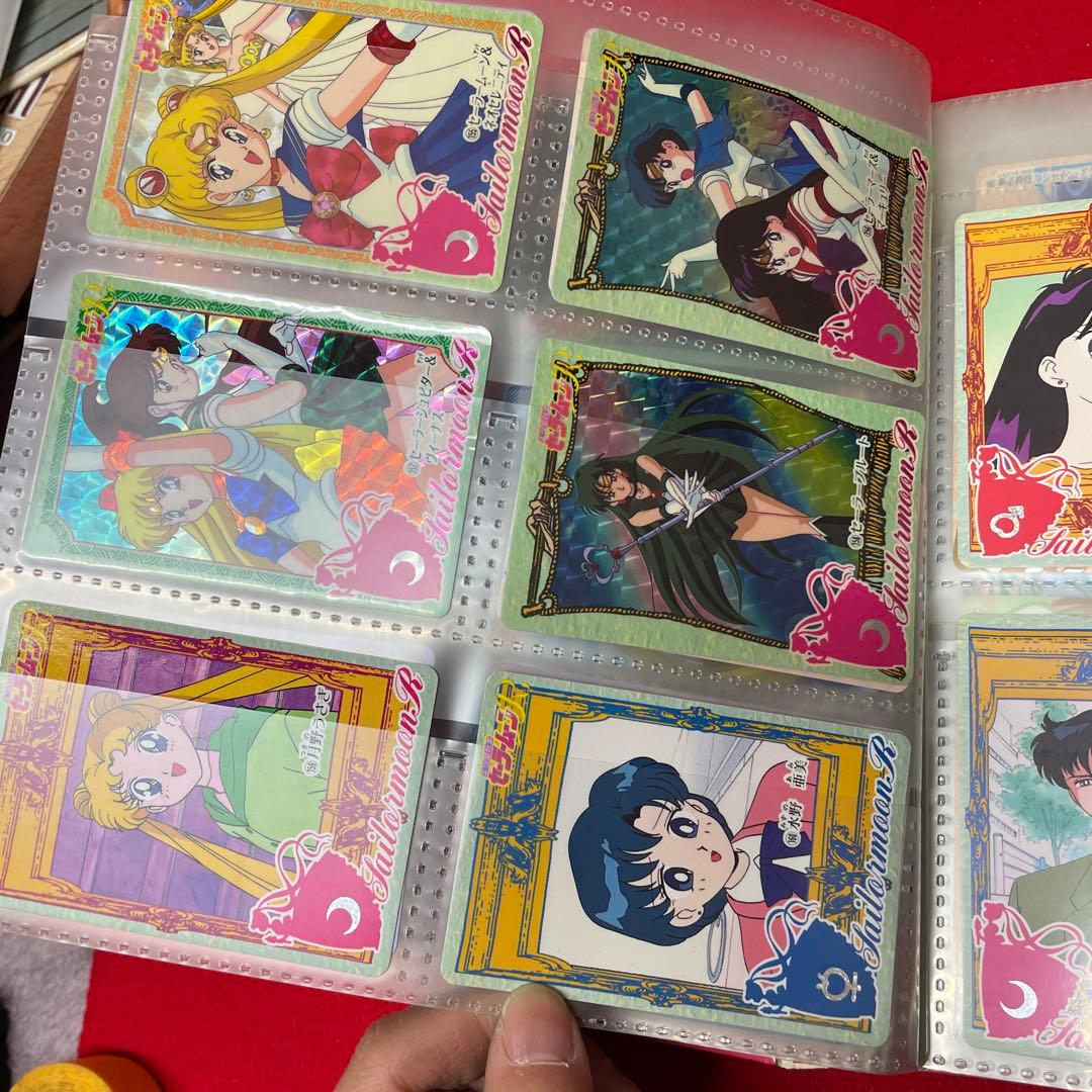 Sailor Moon セーラームーン カードファイル ホログラムカード付き