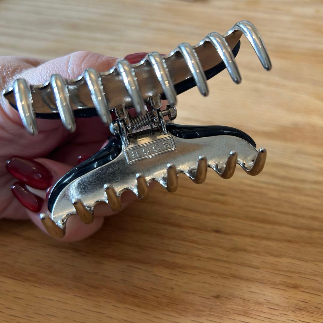 塗装ハゲなし★ACCA アッカ　ニューコラーナクリップ　Mサイズ　ブラック　袋付