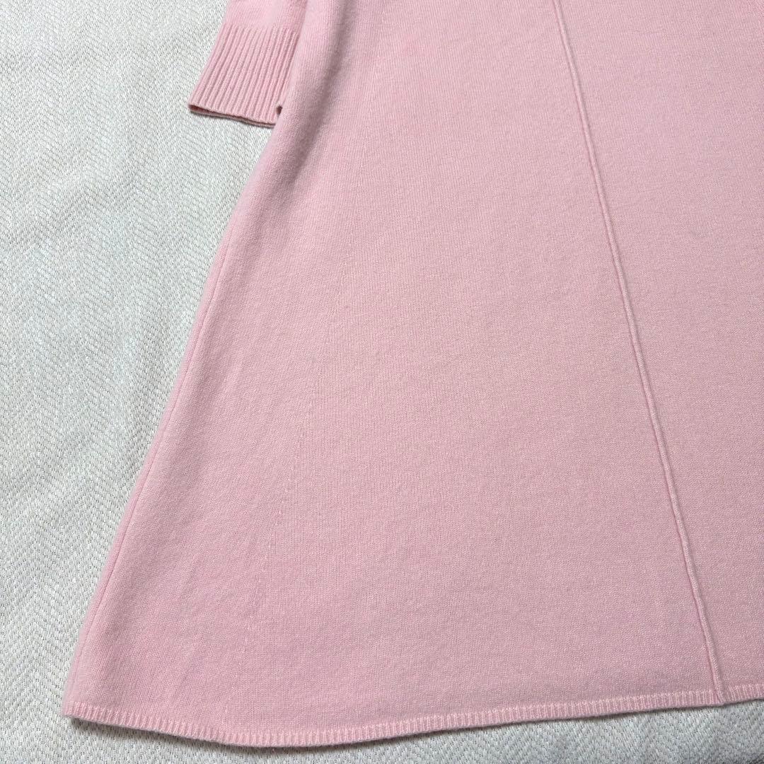 SEVEN TEN by MIHO KAWAHITO ニットワンピース ピンク