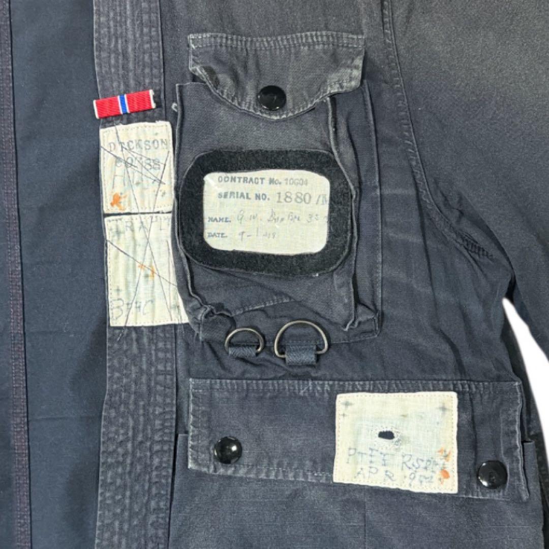 KAPITAL KOUNTRY フィッシング KIMONO シャツ ミリタリー