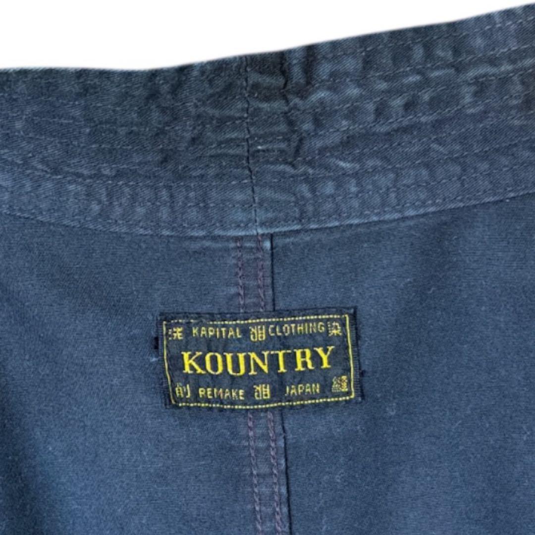 KAPITAL KOUNTRY フィッシング KIMONO シャツ ミリタリー