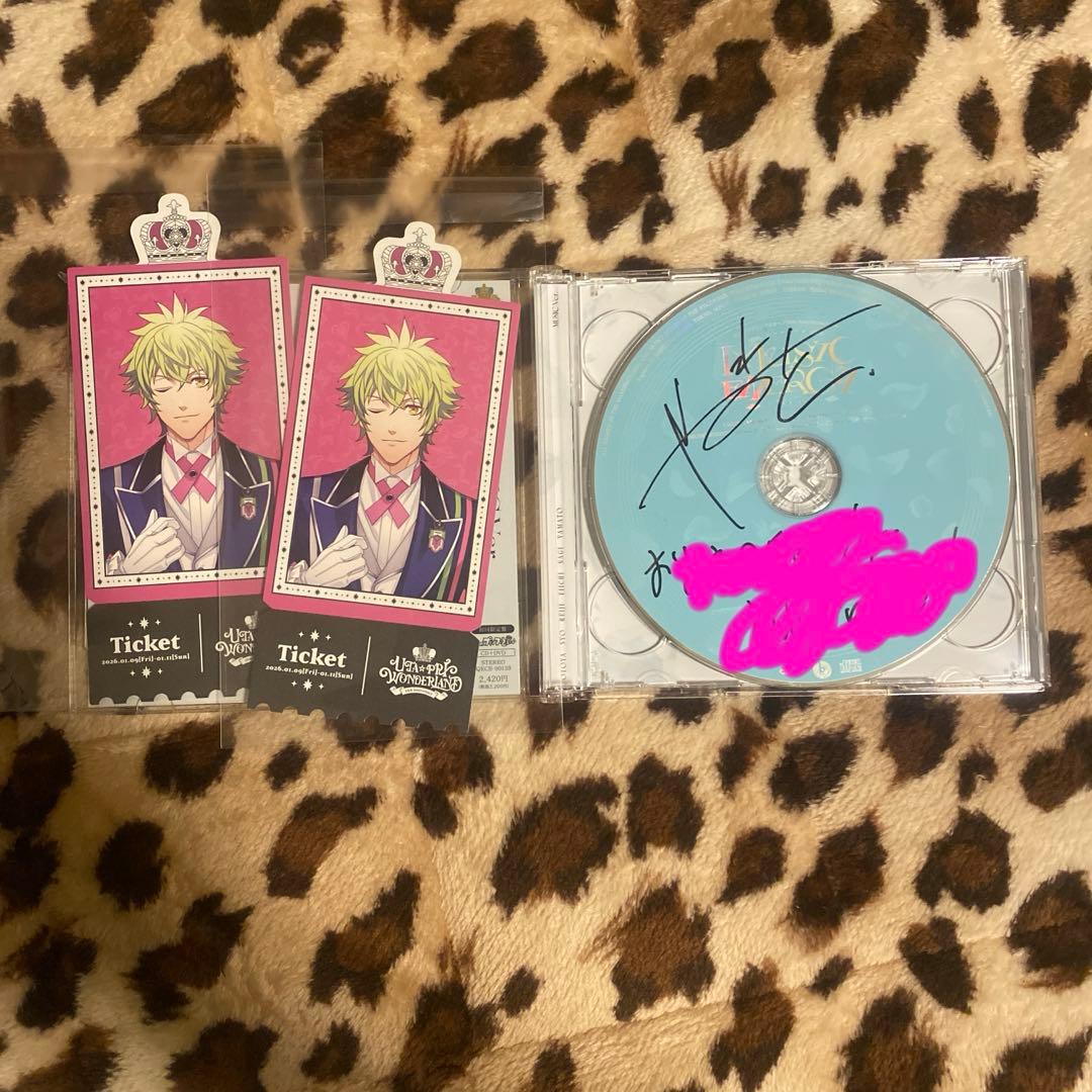 N*a様 うたプリ 直筆 サイン 15th Anniversary CD メセカ