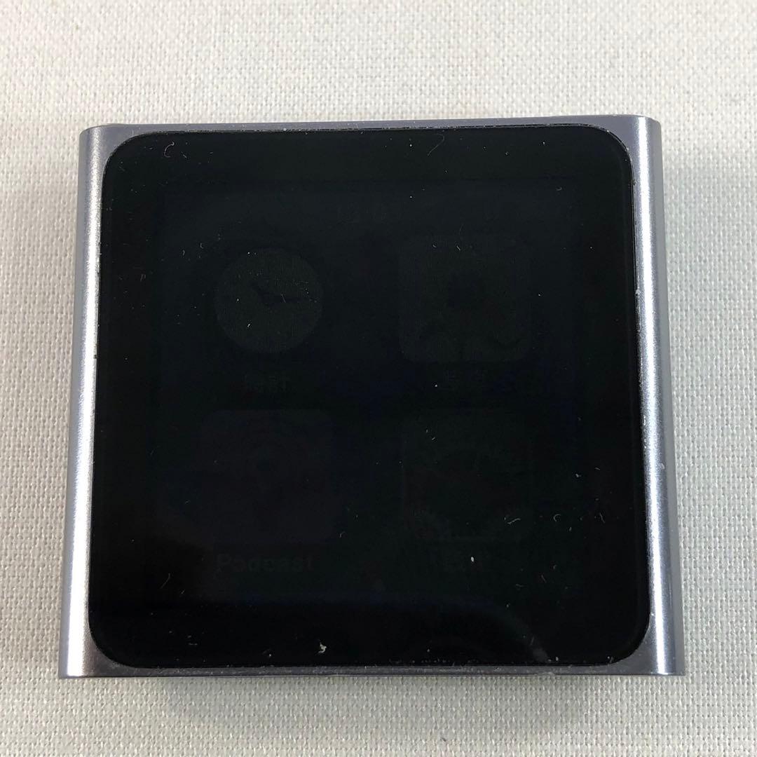 iPod nano 第6世代 8G 新品バッテリーに交換品　充電ケーブル付き
